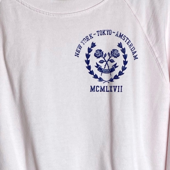 NWT Ralph Lauren Pink and Navy Long Sleeve Shirt - Picture 2 of 3